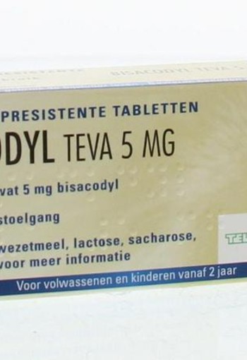 Teva Bisacodyl 5 mg (20 Tabletten)
