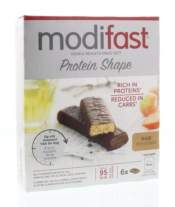Modifast Proteine shape bar chocolate (162 Gram)