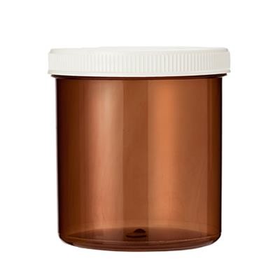 Spruyt Hillen Tabletflacon 250ml bruin met dop (24 Stuks)