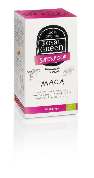 Royal Green Maca bio (60 Vegetarische capsules)