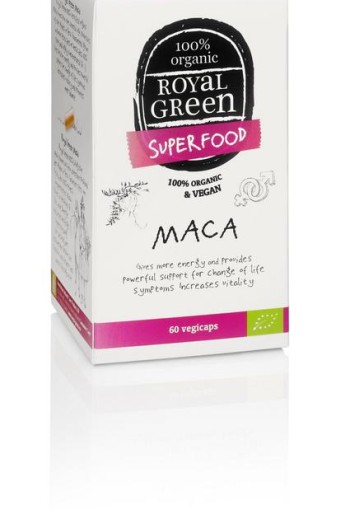 Royal Green Maca bio (60 Vegetarische capsules)