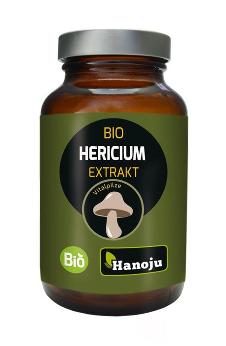 Hanoju Hericium extract bio (60 Vegetarische capsules)