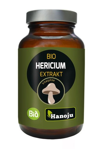 Hanoju Hericium extract bio (60 Vegetarische capsules)