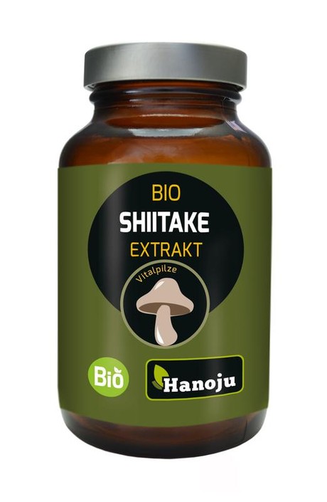 Hanoju Shiitake extract bio (60 Vegetarische capsules)