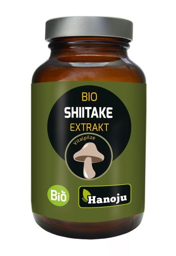 Hanoju Shiitake extract bio (90 Vegetarische capsules)