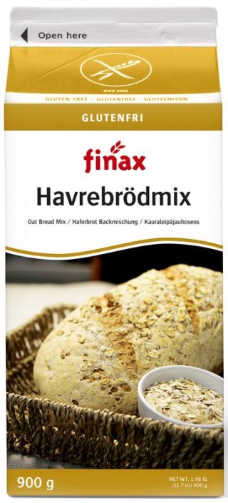 Finax Haverbroodmix glutenvrij (900 Gram)
