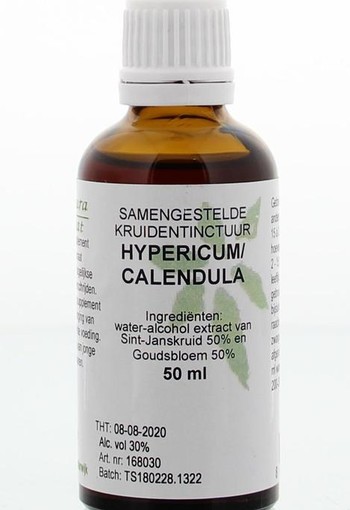 Natura Sanat Hypercal hypericum/calendula tinctuur (50 Milliliter)