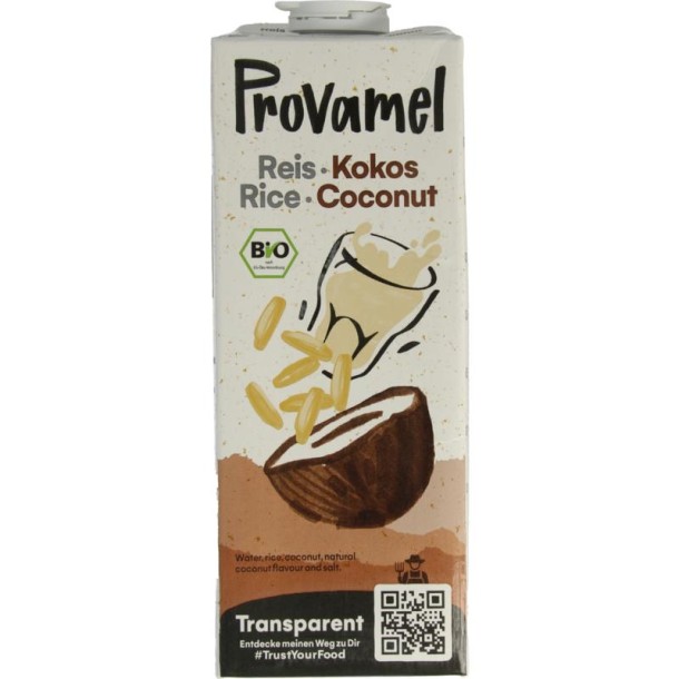 Provamel Rijstdrink kokos bio (1 Liter)