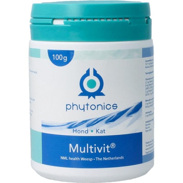 Phytonics Multivitamine hond & kat (100 Gram)