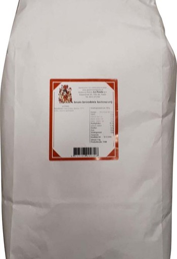 Le Poole Twello's boerenbruin broodmix lactosevrij (5 Kilogram)