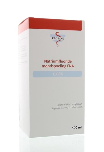 Fagron Natriumfluoride mondspoeling 0.05% (500 Milliliter)