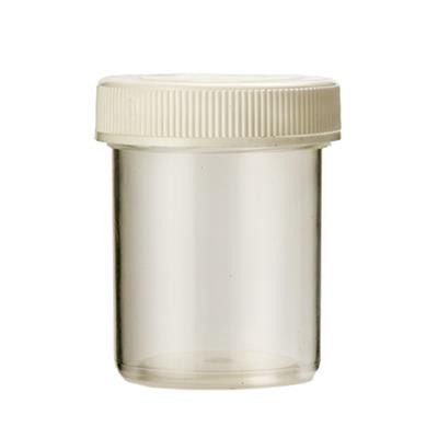 Spruyt Hillen Tabletflacon 250ml transparant met dop (24 Stuks)