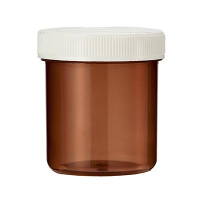 Spruyt Hillen Tabletflacon 40ml bruin met dop (80 Stuks)