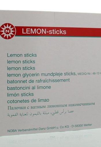 Applimed Lemon glycerine swabs noba (25 Stuks)
