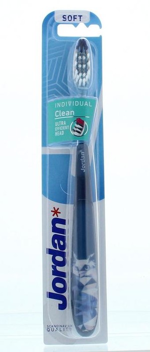 Jordan Tandenborstel individual clean soft (1 Stuks)