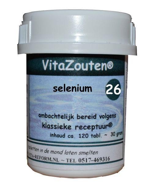 Vitazouten Selenium VitaZout nr. 26 (120 Tabletten)