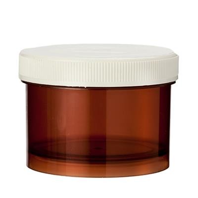 Spruyt Hillen Tabletflacon 75ml bruin met dop (35 Stuks)