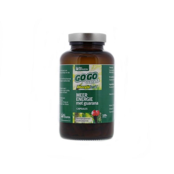 RIO Gogo guarana 500 mg (120 Vegetarische capsules)
