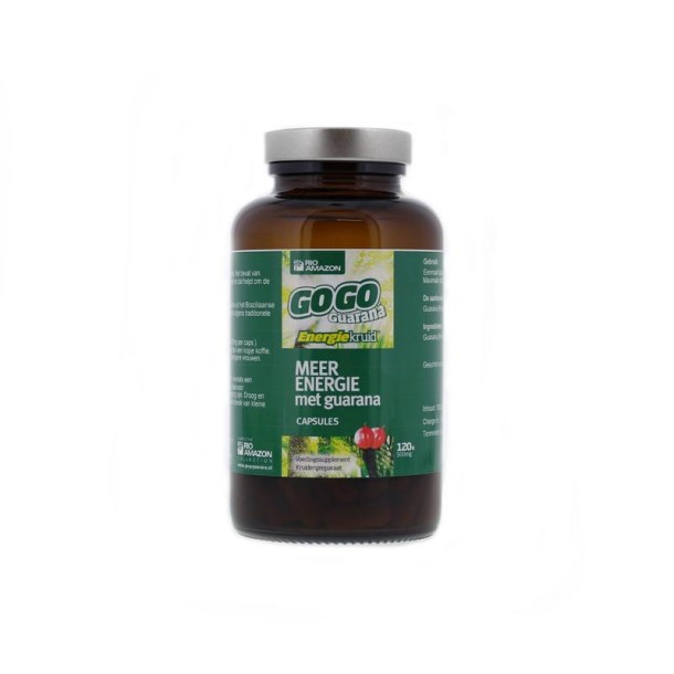 RIO Gogo guarana 500mg (120 Vegetarische capsules)