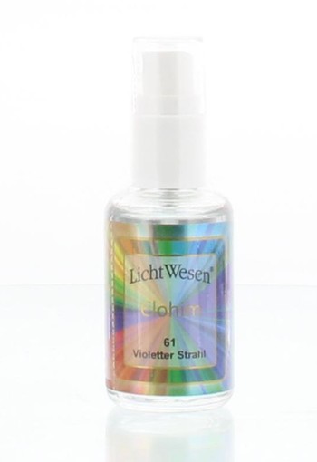 Lichtwesen Elohim tinctuur goudwater transformatie violet 61 (30 Milliliter)