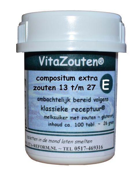 Vitazouten Compositum extra 13 t/m 27 (120 Tabletten)