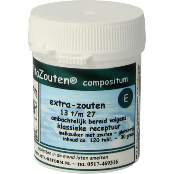 Vitazouten Compositum extra 13 t/m 27 (120 Tabletten)