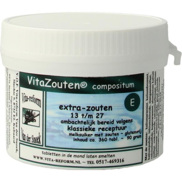 Vitazouten Compositum extra 13 t/m 27 (360 Tabletten)