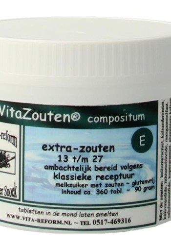 Vitazouten Compositum extra 13 t/m 27 (360 Tabletten)