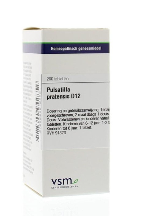 VSM Pulsatilla pratensis D12 (200 Tabletten)