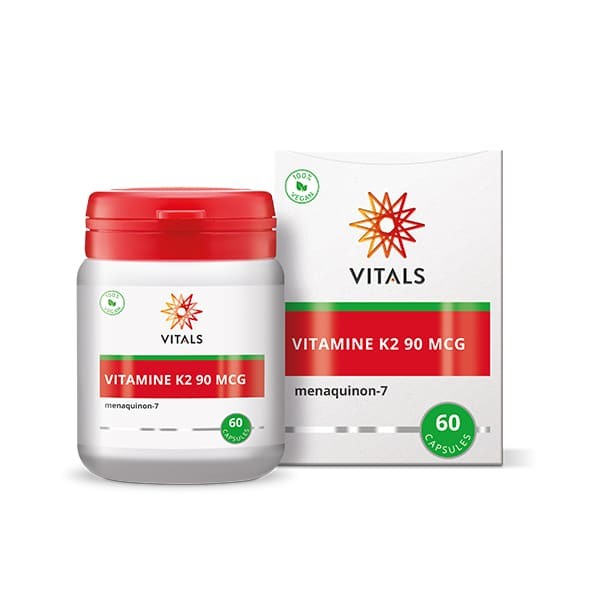 Vitals Vitamine K2 90 mcg (60 Capsules)