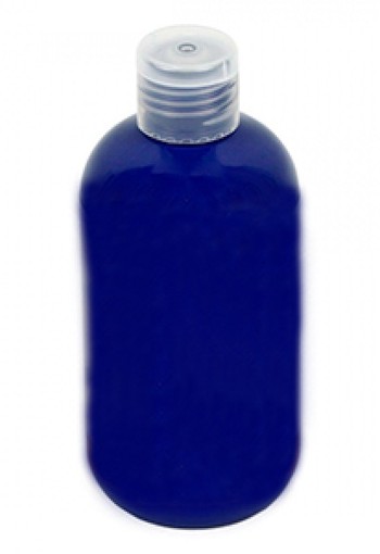 Volatile Kunststoffles met dop paars leeg (100 Milliliter)