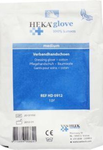 Heka Verbandhandschoen medium (2 Stuks)