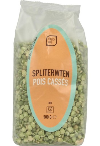 Greenage Spliterwten bio (500 Gram)