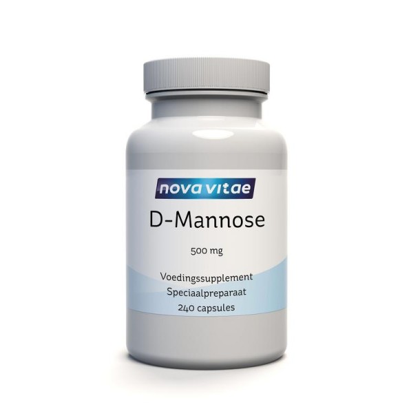 Nova Vitae D-Mannose 500 mg (240 Capsules)