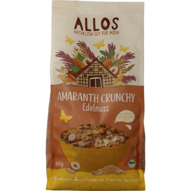 Allos Crunchy amarant triple nuts bio (400 Gram)