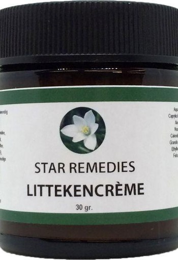 Star Remedies Litteken creme (30 Gram)