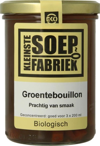 Kleinstesoepfabr Groentebouillon bio (400 Milliliter)