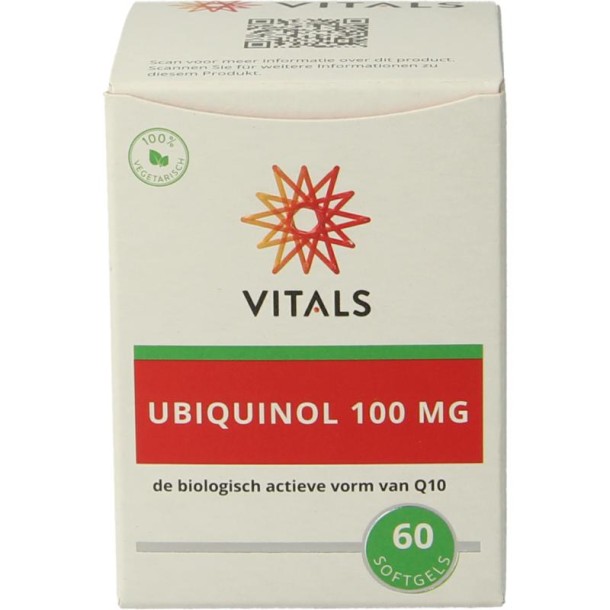 Vitals Ubiquinol 100 mg (60 Softgels)
