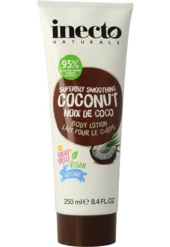 Inecto Naturals Coconut olie body lotion (250 Milliliter)