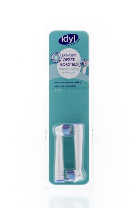 Idyl Opzetborstels easyflex (2 Stuks)