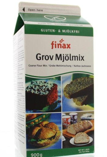 Finax Broodmix bruin (900 Gram)