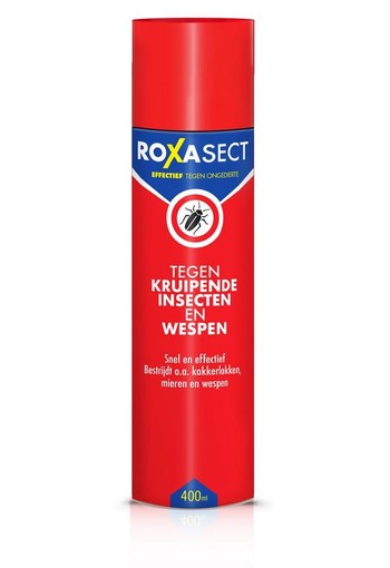 Roxasect Spuitbus tegen kruipende insecten/wespen (400 Milliliter)
