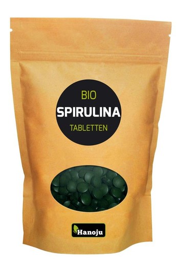 Hanoju Spirulina tabletten bio (1250 Tabletten)