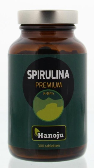 Hanoju Spirulina 400mg premium (300 Tabletten)
