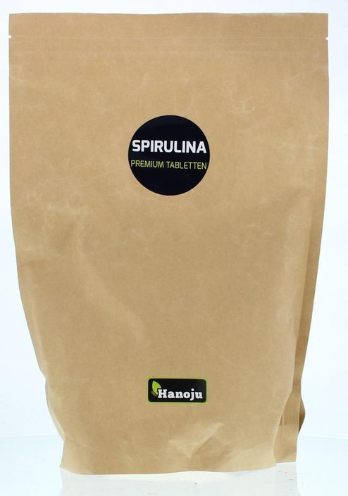 Hanoju Spirulina 400mg premium zak (2500 Stuks)