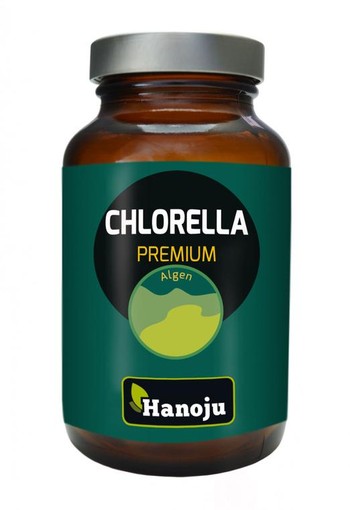 Hanoju Chlorella tabletten pet flacon (300 Tabletten)