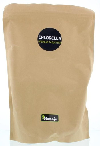 Hanoju Chlorella premium 400 mg paper bag (2500 Stuks)