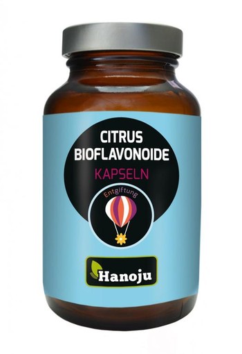 Hanoju Citrus bioflavonoiden zink vit C 385 mg (90 Vegetarische capsules)