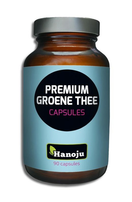 Hanoju Groene thee extract 400mg (90 Vegetarische capsules)