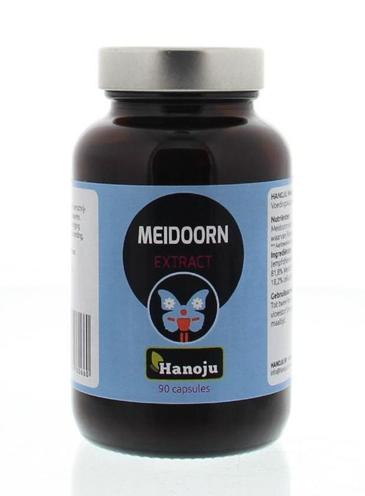 Hanoju Meidoorn extract 450mg (90 Vegetarische capsules)